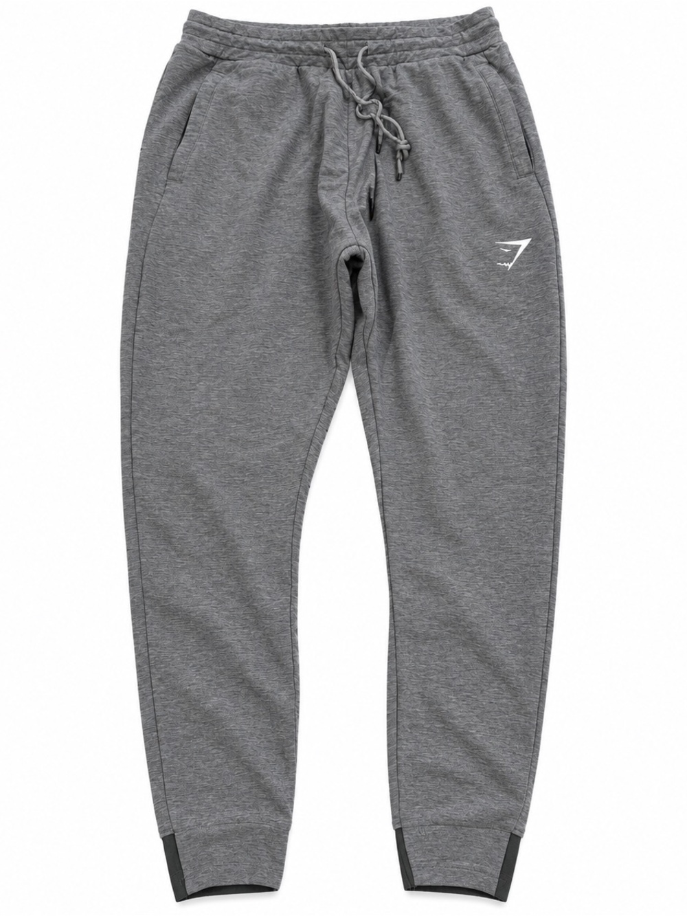 EUC Gymshark Men’s Critical Zip Joggers Charcoal Gray GMBT4252 Medium